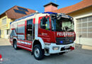 Oö: Neues RLF-A 2000 der Feuerwehr Krenglbach auf Mercedes-Fahrgestell