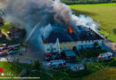 Oö: Bäckerei-Großfeuer in Wartberg an der Krems → 21 Wehren vor Ort