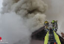 Sbg: Großbrand in Wohn- und Geschäftshaus in Altenmarkt im Pongau → Alarmstufe III