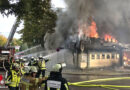 D: Großbrand in Bochum → Getränkemarkt brennt