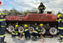 Stmk | Nö | Bgld: Disaster Relief Unit Hochsteiermark 2023 → 15 Feuerwehren aus drei Bundesländern übten und testeten im Tritolwerk
