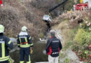 Schweiz: Fahrer rauscht in St. Moritz bei Unfall Böschung hinunter