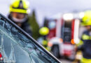 Oö: Verletzte bei Kreuzungskollision auf der B 38 in Hirschbach