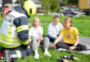 Oö: Alarmstufe-II-Einsatzübung in der Mittelschule Vorderweißenbach