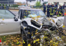 D: Pkw prallt bei Höhn frontal gegen Baum → Fahrerin und Beifahrer werden schwer verletzt