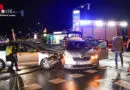 Oö: Kreuzungsunfall mit zwei Pkw in Wels verlief glimpflicher als vermutet
