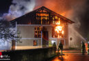 Sbg: Alarmstufe II bei Gebäudebrand in Bergheim