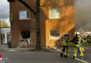 D: Wohnungsbrand in Bochum-Hordel → zwei Verpuffungen vor Betreten des Gebäudes