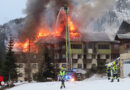 Ktn: Großbrand in geschlossenem Hotel am Nassfeld in Hermagor → 17 Feuerwehren löschen