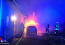 D: Brand in Garage in Westerburg greift auf Wohnhaus über