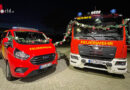 D: Neuer Mannschaftstransporter und neues Mittleres Löschfahrzeug (MLF) für die Feuerwehr Kalkar