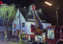 D: Feuerwehr kehrt brennenden Kamin in Arnsberg