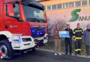 Oö: 5.000 Euro-Spende für das neue Tanklöschfahrzeug der FF Diersbach
