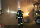 Oö: Brand bei einer Heutrocknungsanlage eines Stallgebäudes in Hofkirchen an der Trattnach