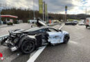 Schweiz: Beim Beschleunigen seines McLaren auf A 1 beim Kölliken gegen BMW geschleudert