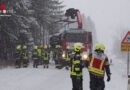 Nö: “Winter-Ausrutscher” auf L 60 bei Waidhofen an der Thaya