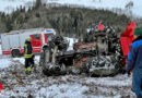 Nö: Traktor bei Waldarbeiten in Behamberg umgekippt