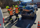 Stmk: Unfall mit drei Pkw in Kapfenberg