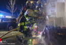 Oö: Feuerwehr löscht Containerbrand in Mehrfamilienhaus in Leonding