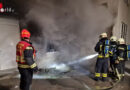 Nö: Geschäftsbrand durch brennende Mülltonnen in Mödling