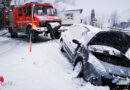 Stmk: Schneefall am 19.1.2024 sorgt für Einsätze im Bereich Deutschlandsberg