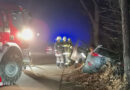 Stmk: Pkw-Kollision mit Baum bei Bad Loipersdorf