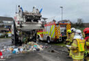 D: Brand im Müllwagen in Ratingen