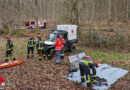 D: Rettung einer Person im Wald erfordert größeren Einsatz verschiedener Einsatzkräfte in Bad Honnef