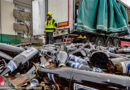 Oö: Bierverlust im großen Stil in Seewalchen → Lkw verliert 14 Paletten