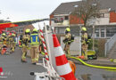 D: Wohnungsbrand und brennender Gabelstapler in Folge in Pulheim