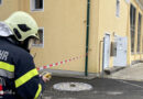 Stmk: Chloraustritt aus zwei Flaschen beim Hallenbad in Veitsch