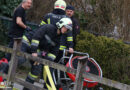 Oö: Feuerwehr und Rauchfangkehrer bei CO-Austritt in einem Wohnhaus in Wels im Einsatz