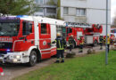 Oö: Brand in Hochhaus in Wels → eine Person von Feuerwehr gerettet