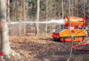 D: Große Waldbrandübung mit LUF-Unterstützung in der Dresdner Heide