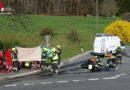 Oö: Motorradunfall an der B 38 nahe Haslach an der Mühl