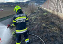 Stmk: Bahndammbrand in Leoben-Lerchenfeld