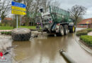 D: Radverlust → 18.000 Liter Gülle fluten Straße in Huntlosen (Großenkneten)