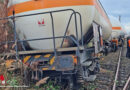 D: Zwei Kesselwaggons bei Rangierarbeiten am Bahnhof Offenbach entgleist