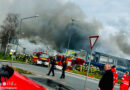 D: Vollbrand einer Lagerhalle in Herten