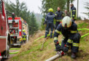 Nö: Feuerwehr und Bundesforste probten in Rossatz-Arnsdorf den Waldbrandeinsatz