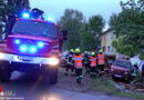 Nö: Jeep durchbricht in Tribuswinkel Gartenzaun