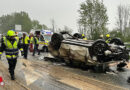 Ktn: Pkw-Überschlag auf der A 11 bei Villach