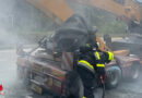 Ktn: Reifenbrand an Lkw → Lenker steuert Fahrzeug noch aus dem Oswaldibergtunnel (A10)