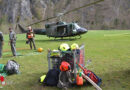 Stmk: Tag 9 → Weiterhin 180 Kräfte in Wildalpen im Waldbrandeinsatz (9. April 2024)