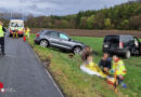 Nö: Zwei Pkw nach Kollision bei Gaaden im Feld