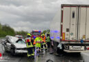 D: Pkw-Lkw-Kollision auf der BAB 42 bei Oberhausen