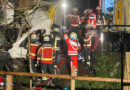 D: Lieferwagen an Baum → Fahrer-Rettung unter erschwerten Bedingungen bei Homfeld