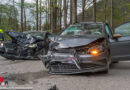 Oö: Pkw-Kreuzungsunfall in Scharnstein → zwei Leichtverletzte