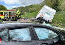 Schweiz: Zwei Personen nach Pkw-Lkw-Zusammenstoß bei Seegräben befreit