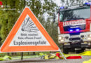 D: Gasaustritt bei Bauarbeiten mit Bagger beschädigt